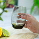 GlassAruba™ – Kit con 15 Potes Herméticos de Vidrio + 10 Vasos de Vidrio Aruba